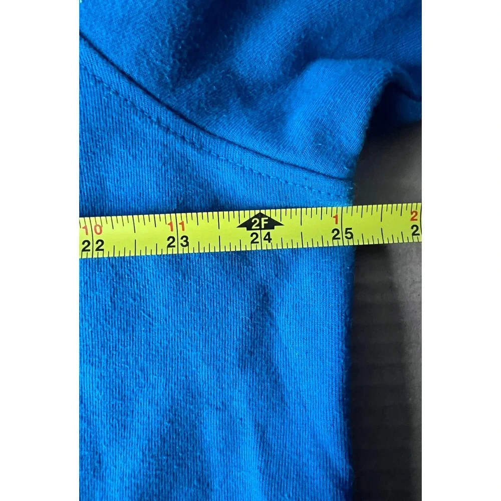 The North Face Tech‎ Crew Neck Sweatshirt Blue Black Mens XL